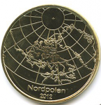 5 крон 2012 г. Северный полюс(19) -2000 - реверс