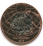 20 крон 2012 г. Северный полюс(19) -2000 - реверс