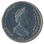 5 пенсов 2008 г. Тристан-да-Кунья(22) -4381: - реверс