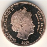 2 пенса 2009 г. Тристан-да-Кунья(22) -4381: - реверс