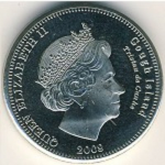 10 пенсов 2009 г. Тристан-да-Кунья(22) -4381: - реверс