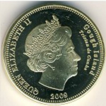 20 пенсов 2009 г. Тристан-да-Кунья(22) -4381: - реверс