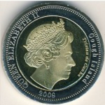 25 пенсов 2009 г. Тристан-да-Кунья(22) -4381: - реверс