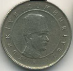10 кирш 2005 г. Турция(23) - 2834 - реверс