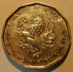 2 кроны 2002 г. Чехия(25) - 5695 - реверс