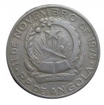 20 кванза 1975 г. Ангола(2) - 196 - реверс