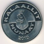 2 кроны 2010 г. Гренландия(6) - 556 - реверс