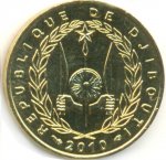 10 франков 2010 г. Джибути(7) -1169 - реверс