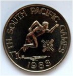 1 тала 1983 г. Самоа(19) - 1071 - реверс