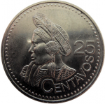 25 сентаво 2000 г. Гватемала(6) - 184 - аверс