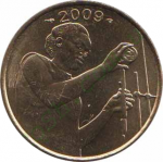 25 франков 2009 г. Западно-Африканские Штаты(8) -348 - реверс