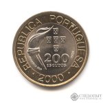 200 эскудо 2000 г. Португалия(18) -16372 - аверс