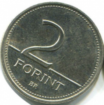 2 форинта 2006 г. Венгрия(4) - 2234 - аверс