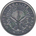 2 франка 1999 г. Джибути(7) -1169 - аверс