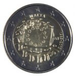 2евро 2015 г. Мальта(14) -21569 - реверс