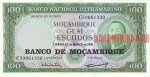 100 эскудо 1961 г. Мозамбик(14) -808 - аверс
