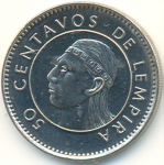 50 сентаво 2005 г. Гондурас(6) - 94 - аверс