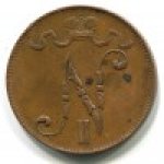5 пенни 1906 г. Финляндия(24) -16437 - реверс