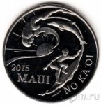 2 доллара 2015 г. Остров Мауи (17)  - 700 - аверс