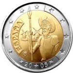 2евро 2005 г. Испания(10) -12911 - аверс