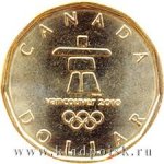 1 доллар 2010 г. Канада(11) -6784 - аверс