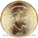 1 доллар 2010 г. Канада(11) -6784 - реверс