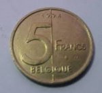 5 франков 1994 г. Бельгия(3) - 15089 - аверс