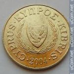 20 центов 2004 г. Кипр(11) - 4797 - реверс