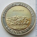 1 песо 2010 г. Аргентина(2) - 1475 - аверс