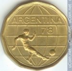 50 песо 1978 г. Аргентина(2) - 1475 - реверс