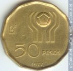 50 песо 1978 г. Аргентина(2) - 1475 - аверс