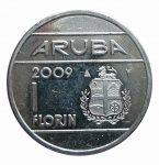 1 флорин 2009 г. Аруба(2) -105 - аверс