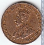 1/2 пенни 1932 г. Австралия (1) - 5599 - реверс