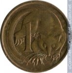 1 цент 1989 г. Австралия (1) - 5599 - аверс