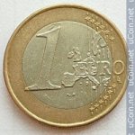 1 евро 2002 г. Австрия(1) - 6934 - аверс