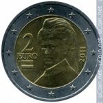 2 евро 2014 г. Австрия(1) - 6934 - реверс