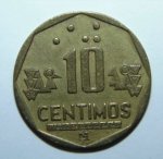 10 сентимо 1994 г. Перу(17) -1462 - аверс