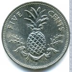5 центов 1987 г. Багамские острова(2) - 166 - реверс