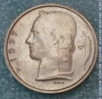 1 франк 1977 г. Бельгия(3) - 15089 - аверс
