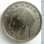1 франк 1989 г. Бельгия(3) - 15089 - реверс