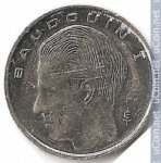1 франк 1991 г. Бельгия(3) - 15089 - реверс
