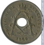10 сантимов 1929 г. Бельгия(3) - 15089 - реверс