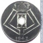 10 сантимов 1943 г. Бельгия(3) - 15089 - реверс