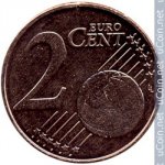 2 цента 2000 г. Бельгия(3) - 15089 - аверс