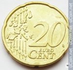 20 центов 2000 г. Бельгия(3) - 15089 - аверс