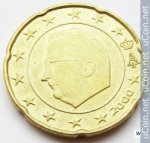 20 центов 2000 г. Бельгия(3) - 15089 - реверс