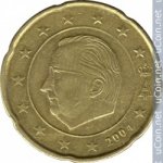 20 центов 2004 г. Бельгия(3) - 15089 - реверс