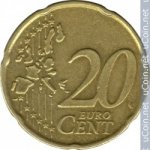20 центов 2004 г. Бельгия(3) - 15089 - аверс