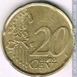 20 центов 2006 г. Бельгия(3) - 15089 - аверс