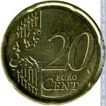 20 центов 2011 г. Бельгия(3) - 15089 - реверс